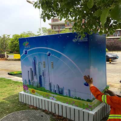 anti graffiti project in Wuhan